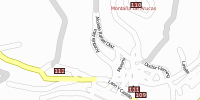 Arucas Stadtplan